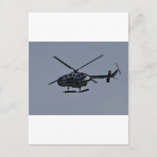 Carte Postale Hélicoptère de police espagnol