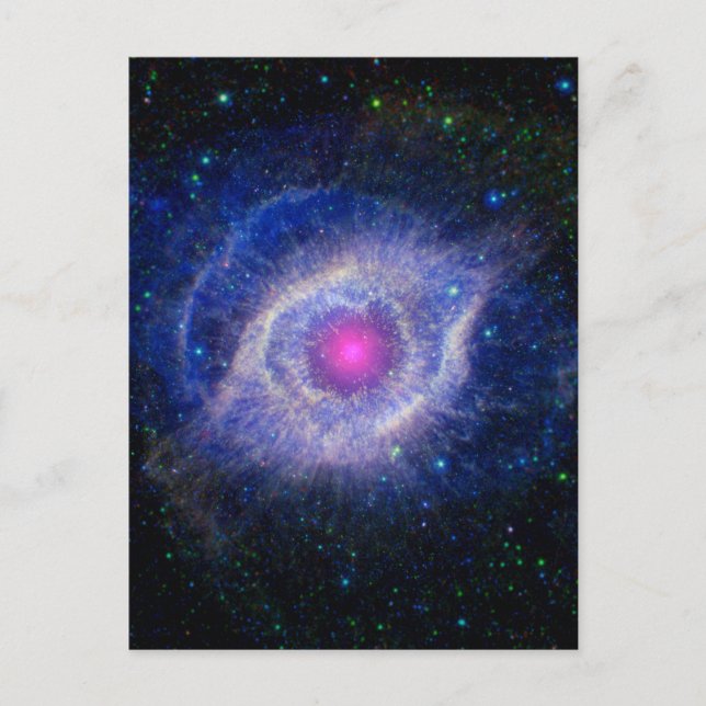 Carte Postale Helix Nebula NASA Purple (Devant)