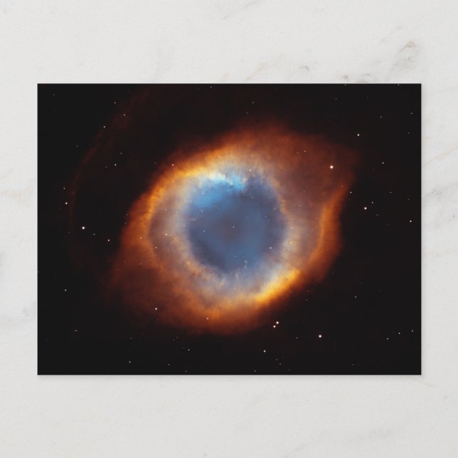 Carte Postale Helix Nebula "OEil de Dieu" Télescope Hubble (Devant)