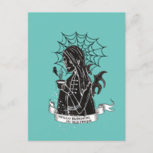 Hello Darkness Vamp Goth avec T-shirt café noir