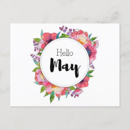 Carte Postale Hello May