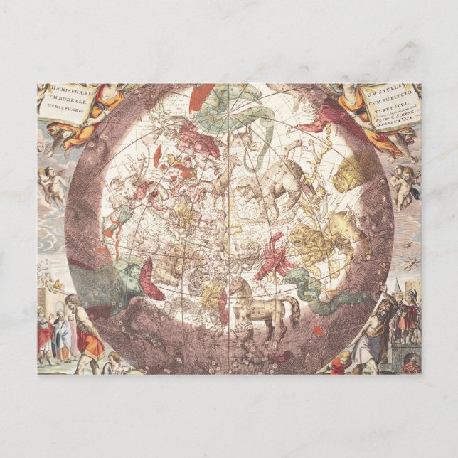 Carte Postale Hémisphère Nord, de 'The Celestial (Devant)