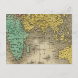 Carte Postale Hémisphère oriental 15