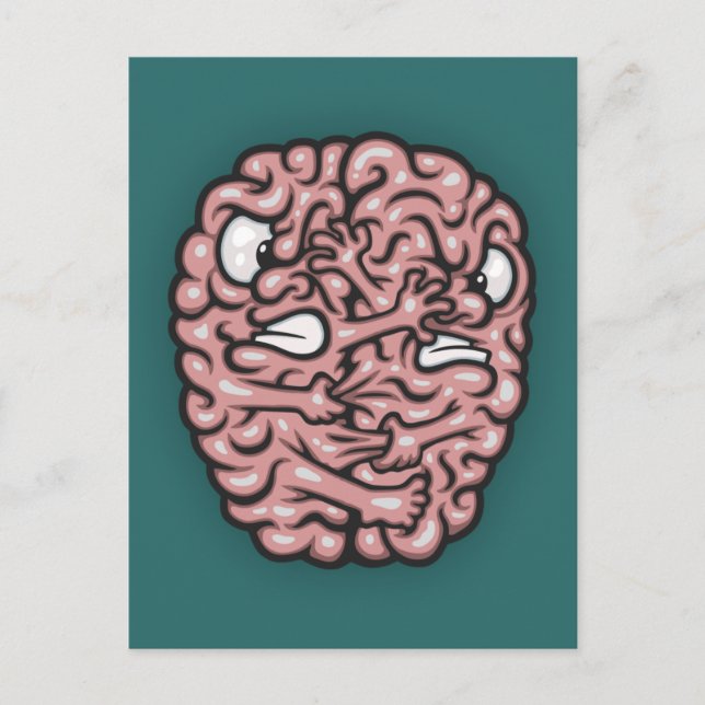 Carte Postale Hémisphères (Devant)