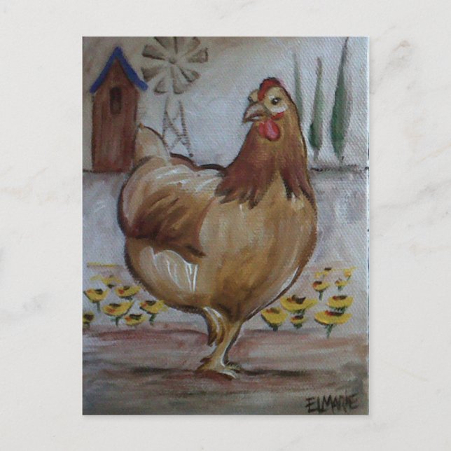 Carte Postale Hen (Devant)