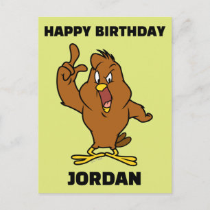 Carte Postale Henery Hawk Yelling