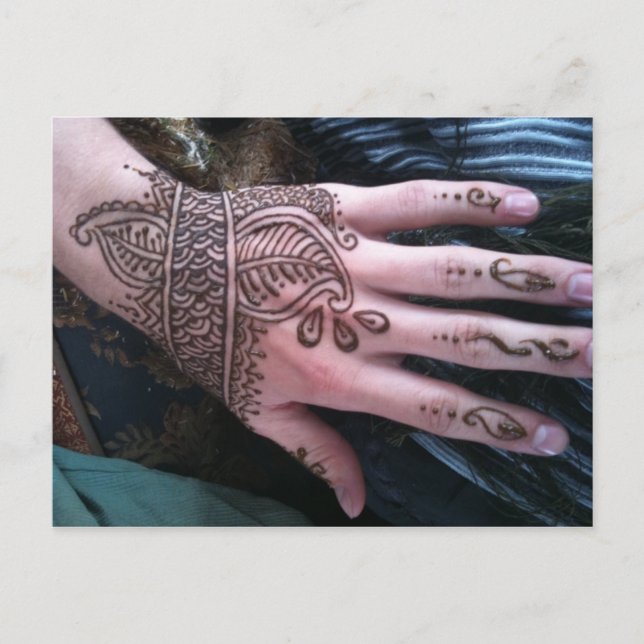 Carte postale Henna Scales (Devant)