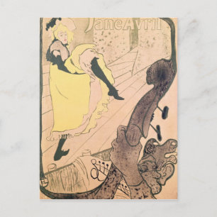 Carte Postale Henri de Toulouse-Lautrec Publicité d'affiche Ja