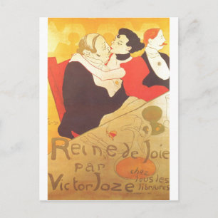 Carte Postale Henri de Toulouse-Lautrec Reine de Joie