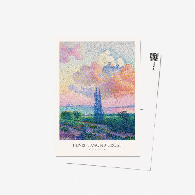 Carte Postale Henri Edmond Cross Pink Cloud Art Exhibition (Créateur téléchargé)