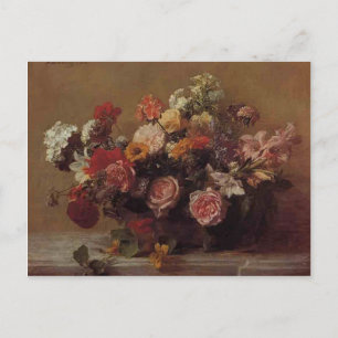 Carte Postale Henri Fantin-Latour - Fleurs