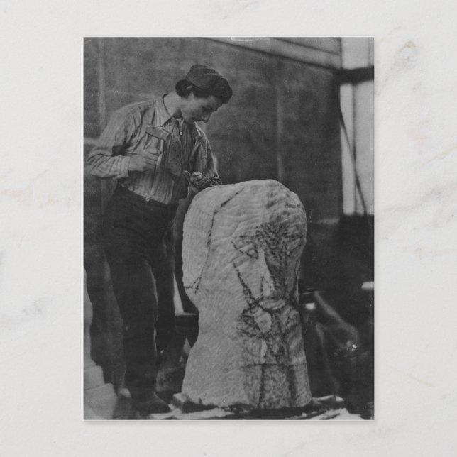 Carte Postale Henri Gaudier-Brzeska, vers 1910 (Devant)