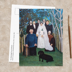 Carte Postale Henri Rousseau - La fête de mariage