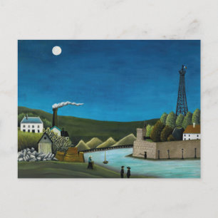 Carte Postale Henri Rousseau - La Seine à Suresnes