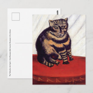 Carte Postale Henri Rousseau - Le Chat Tigre