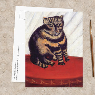 Carte Postale Henri Rousseau - Le Chat tigré
