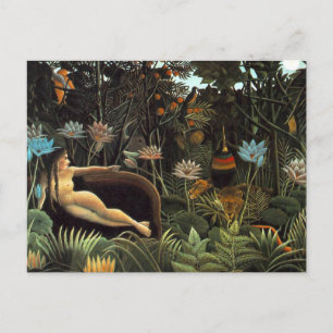 Carte Postale Henri Rousseau - Le rêve