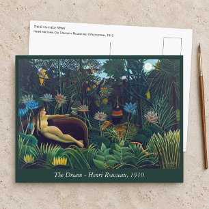 Carte Postale Henri Rousseau - Le Rêve / The Dream