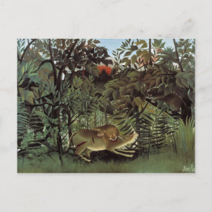 Carte Postale Henri Rousseau Peinture
