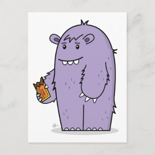 Carte Postale Henry aime le chocolat - PostCard