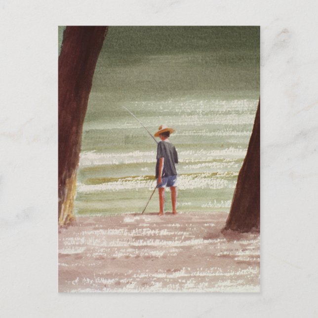 Carte Postale Henry Fishing 1990 (Devant)