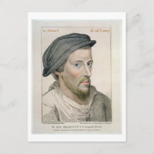 Carte Postale Henry Howard, comte de Surrey (c.1517-47) gravé