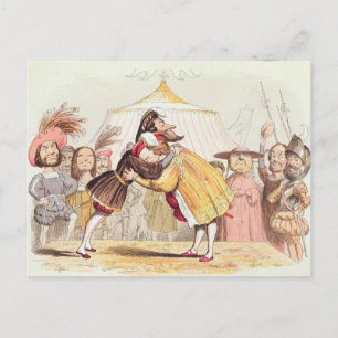Carte Postale Henry VIII (1491-1547) et Francis I de France (14