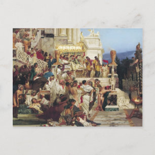 Carte Postale Henryk Siemiradzki- Torches de Nero