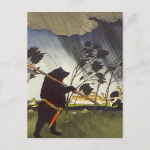 Carte Postale Heorhiy Narbut- 'Fairy Tales : Teremok. Mizgir