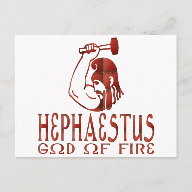Carte Postale Héphaïstos (Devant)
