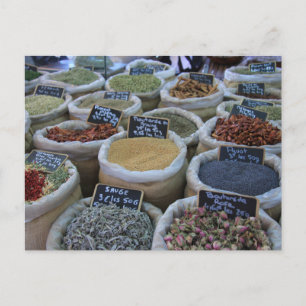 Carte Postale Herbes et épices