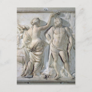 Carte Postale Hercules couronné de gloire, 1671