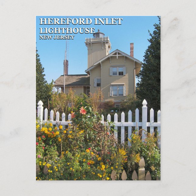 Carte Postale Hereford Inlet Lighthouse, New Jersey Postcard (Devant)