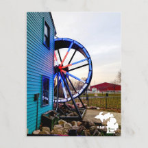 Héritage Park Water Mill avec logo