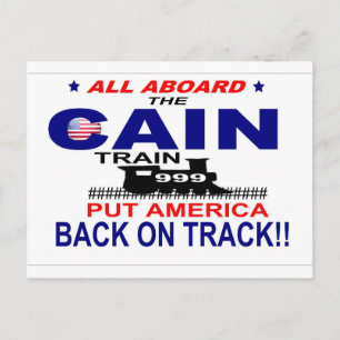 Carte Postale Herman Cain