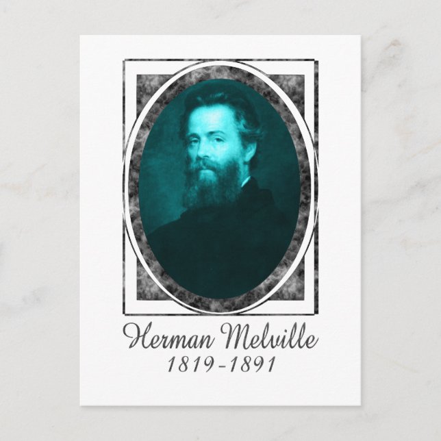 Carte Postale Herman Melville (Devant)
