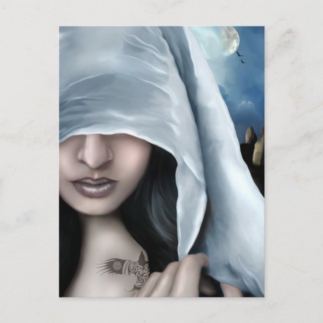 Carte postale Hermite celtique (Devant)