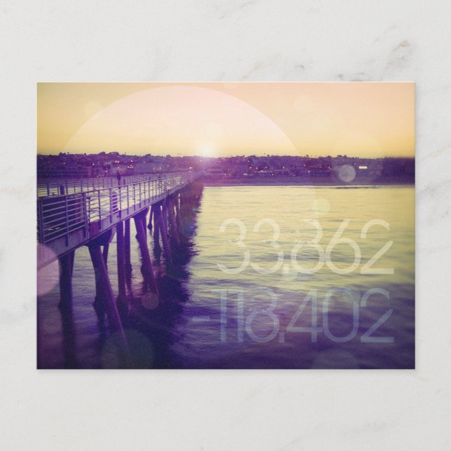 Carte Postale Hermosa Beach, Californie (Devant)