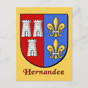Carte Postale Hernandez Family Shield