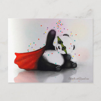 Carte Postale _Hero CarnivaL PaNda_