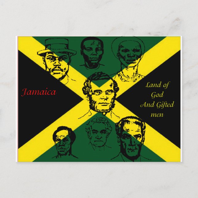 Carte Postale héros national de la jamaïque (Devant)