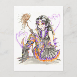 Carte postale 'Hester et les fantômes'