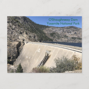 Carte Postale Hetch Barrage O'Shaughnessy de Hetchy à Yosemite