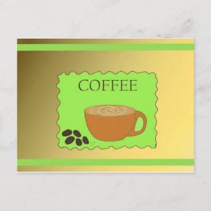 Carte Postale Heure du café