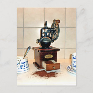 Carte Postale heure du café