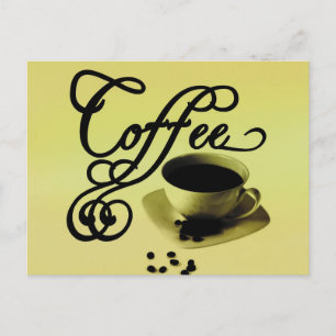Carte Postale Heure du café