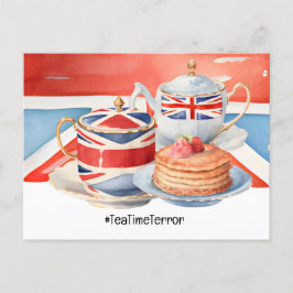 Carte Postale Heure du thé à Londres