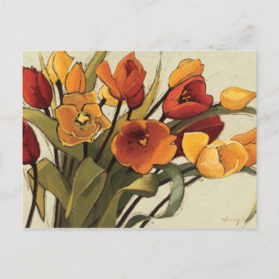Carte Postale Heure Tulip