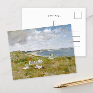 Carte Postale Heures de veille   William Merritt Chase