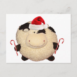 Carte postale heureuse de Père Noël de Noël de